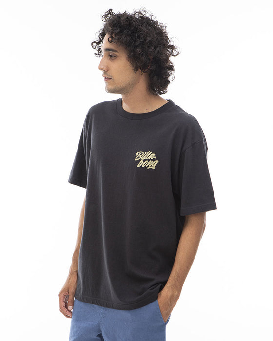 【OUTLET】BILLABONG メンズ DOWN THE LINE Ｔシャツ 【2024年夏モデル】