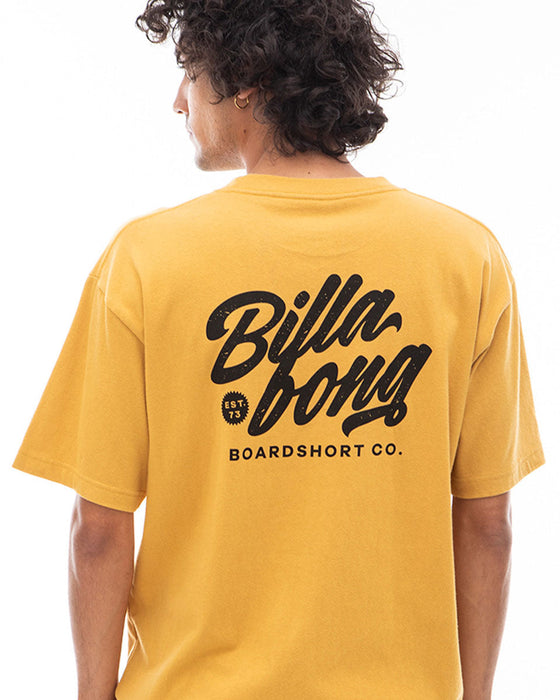 【OUTLET】BILLABONG メンズ DOWN THE LINE Ｔシャツ 【2024年夏モデル】