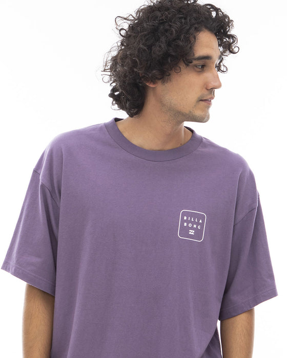 【SALE】BILLABONG メンズ BACK SQUARE Ｔシャツ 【2024年夏モデル】