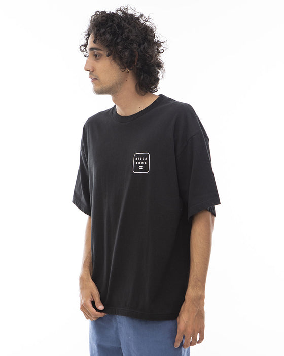 【SALE】BILLABONG メンズ BACK SQUARE Ｔシャツ 【2024年夏モデル】