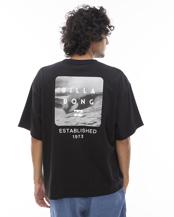 【OUTLET】BILLABONG メンズ BACK SQUARE Ｔシャツ 【2024年夏モデル】