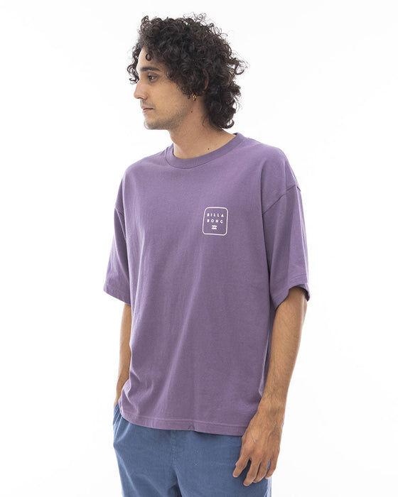 【OUTLET】BILLABONG メンズ BACK SQUARE Ｔシャツ 【2024年夏モデル】