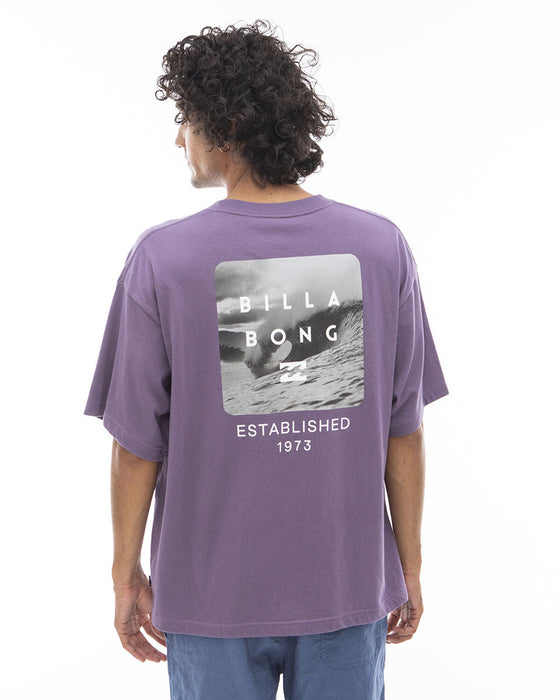 【OUTLET】BILLABONG メンズ BACK SQUARE Ｔシャツ 【2024年夏モデル】