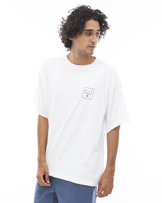 【OUTLET】BILLABONG メンズ BACK SQUARE Ｔシャツ 【2024年夏モデル】