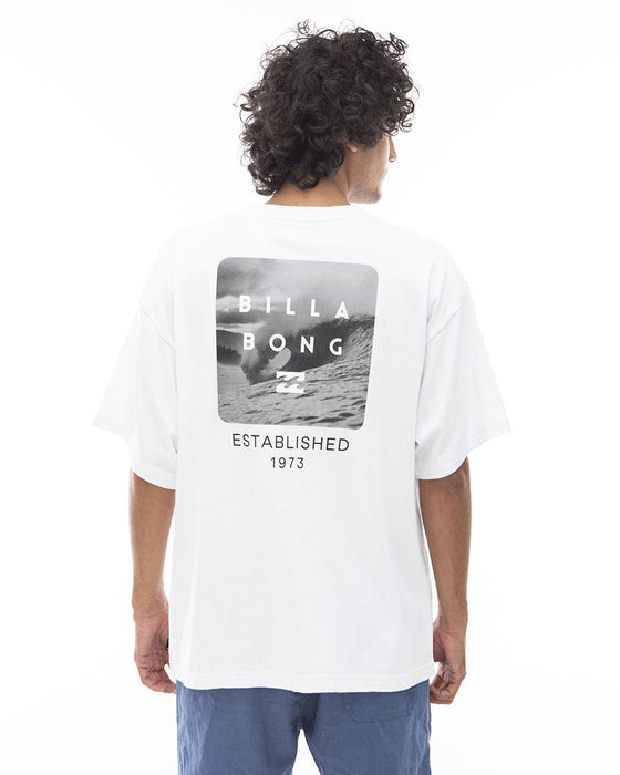 【OUTLET】BILLABONG メンズ BACK SQUARE Ｔシャツ 【2024年夏モデル】