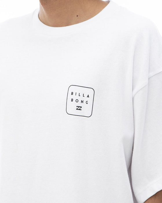 【OUTLET】BILLABONG メンズ BACK SQUARE Ｔシャツ 【2024年夏モデル】