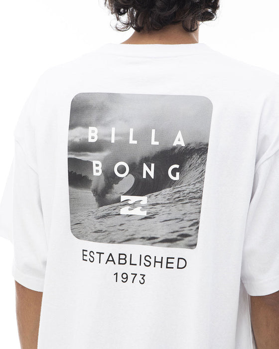 【OUTLET】BILLABONG メンズ BACK SQUARE Ｔシャツ 【2024年夏モデル】