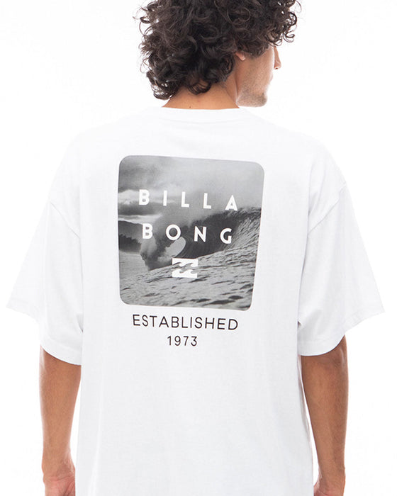 【OUTLET】BILLABONG メンズ BACK SQUARE Ｔシャツ 【2024年夏モデル】