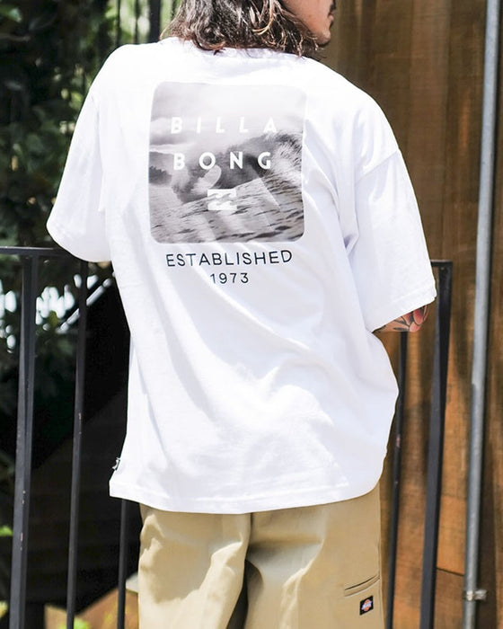 【OUTLET】BILLABONG メンズ BACK SQUARE Ｔシャツ 【2024年夏モデル】