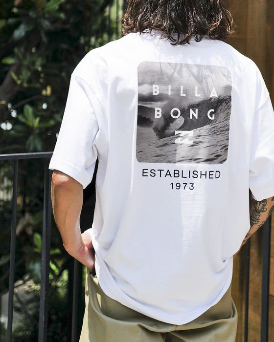 【OUTLET】BILLABONG メンズ BACK SQUARE Ｔシャツ 【2024年夏モデル】