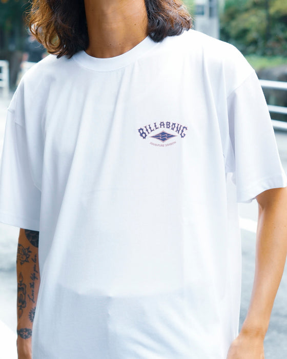 【OUTLET】BILLABONG メンズ 【A/Div.】 ADIV ARCH Ｔシャツ 【2024年夏モデル】