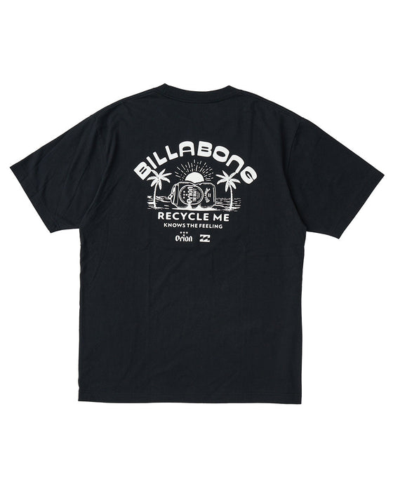 【OUTLET】BILLABONG メンズ ORION BEER x BILLABONG COLLECTION KARII TEE Tシャツ BLK 【2024年夏モデル】