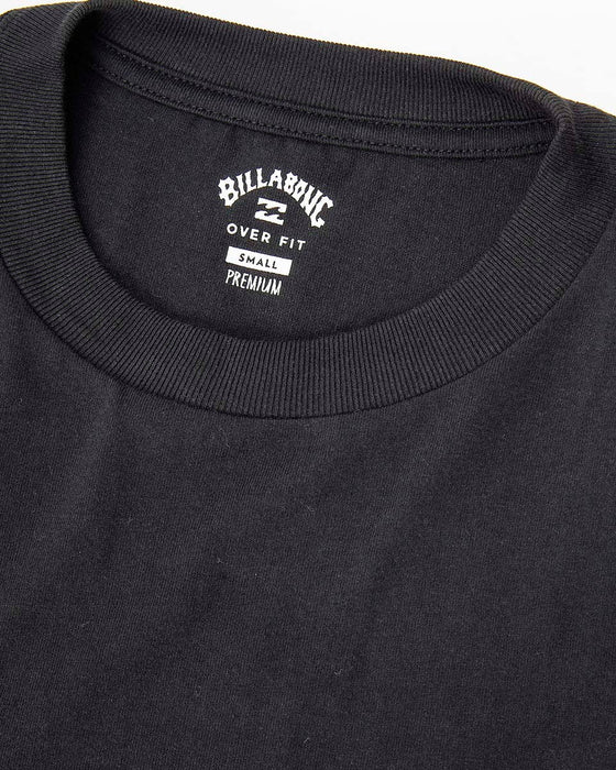 【直営店限定】BILLABONG メンズ 江ノ電×BILLABONG HERITAGEロゴ コラボTシャツ  【2024年夏モデル】