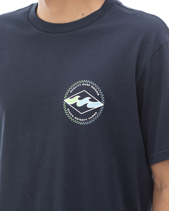 【OUTLET】BILLABONG メンズ ROTOR DIAMOND SS Ｔシャツ 【2024年夏モデル】