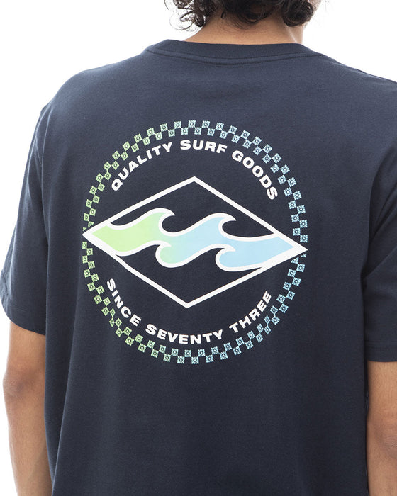 【OUTLET】BILLABONG メンズ ROTOR DIAMOND SS Ｔシャツ 【2024年夏モデル】