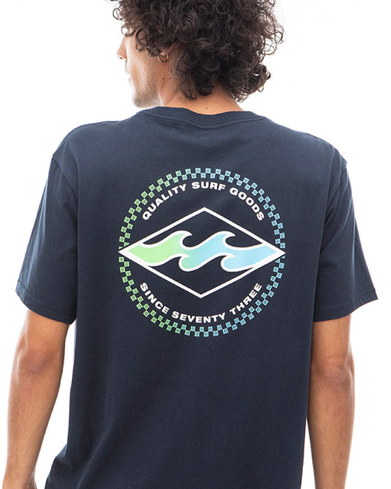 【OUTLET】BILLABONG メンズ ROTOR DIAMOND SS Ｔシャツ 【2024年夏モデル】