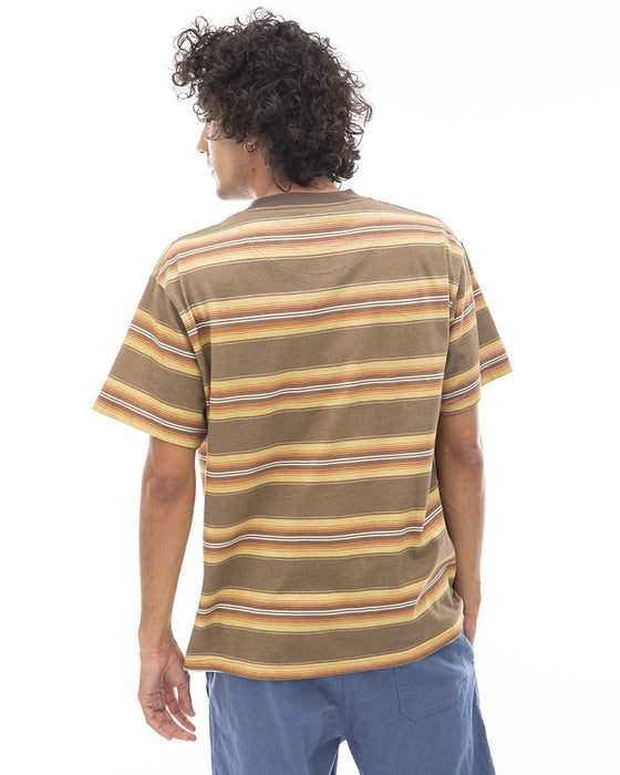 【SALE】BILLABONG メンズ VINTAGE STRIPE BOARDER Ｔシャツ 【2024年夏モデル】