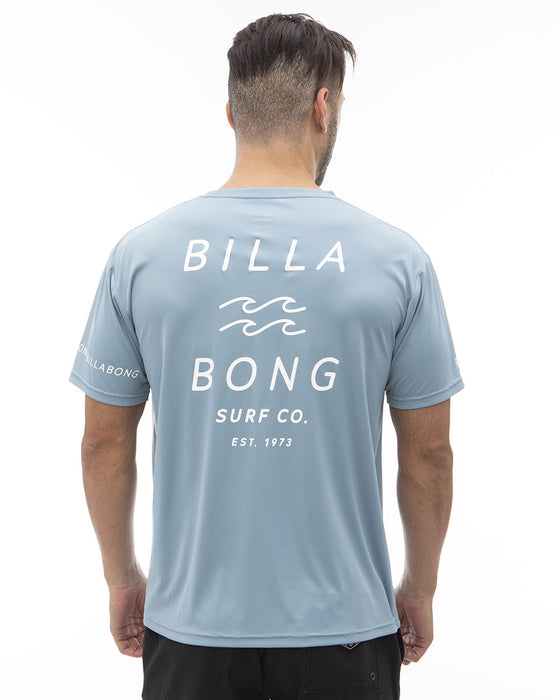 【OUTLET】BILLABONG メンズ RASH TEE ラッシュガード 【2024年夏モデル】