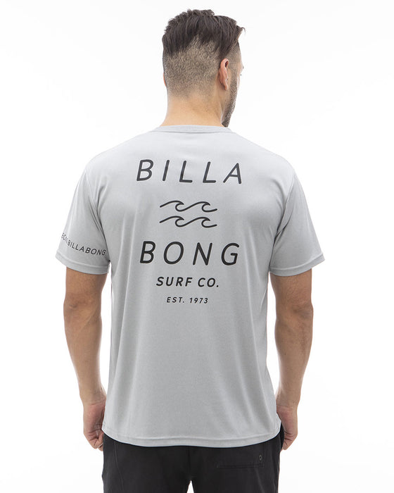 【OUTLET】BILLABONG メンズ RASH TEE ラッシュガード 【2024年夏モデル】