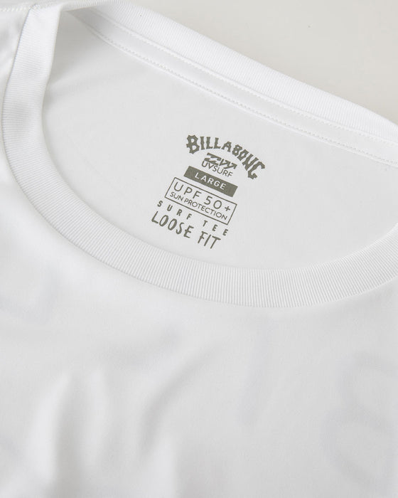 【OUTLET】BILLABONG メンズ RASH TEE ラッシュガード 【2024年夏モデル】