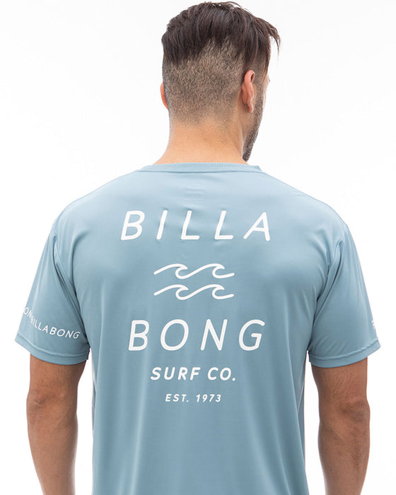 【OUTLET】BILLABONG メンズ RASH TEE ラッシュガード 【2024年夏モデル】