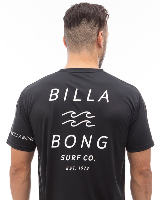 【OUTLET】BILLABONG メンズ RASH TEE ラッシュガード 【2024年夏モデル】