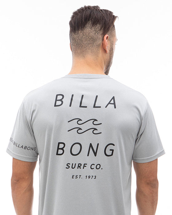 【OUTLET】BILLABONG メンズ RASH TEE ラッシュガード 【2024年夏モデル】