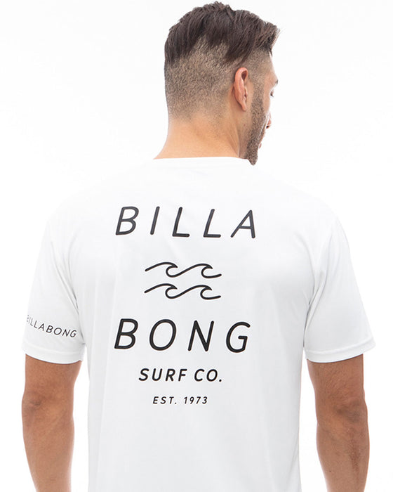 【OUTLET】BILLABONG メンズ RASH TEE ラッシュガード 【2024年夏モデル】