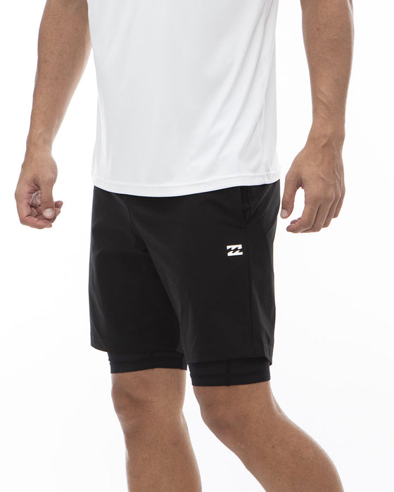 【OUTLET】BILLABONG メンズ ラッシュショーツ 【2024年夏モデル】