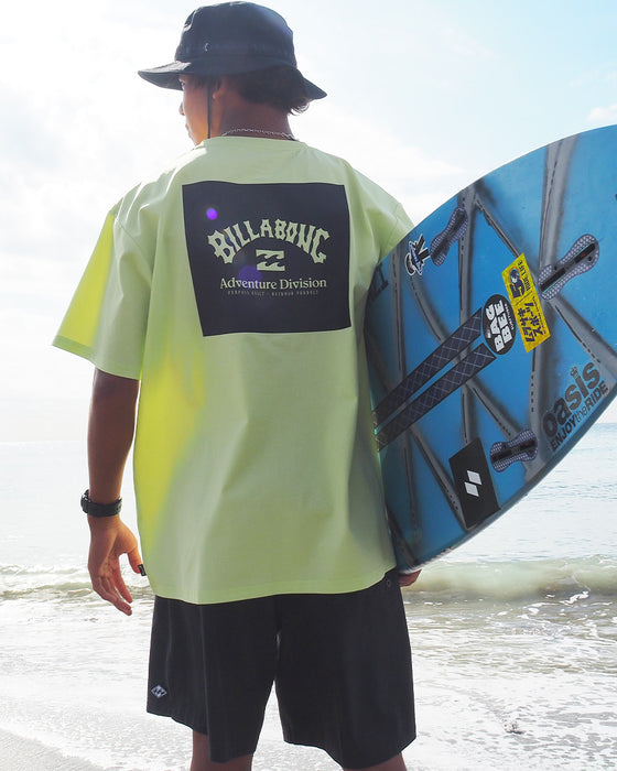 【SALE】BILLABONG メンズ 【FOR SAND AND WATER】 FIRMA STRETCH TEE ラッシュガード 【2024年夏モデル】