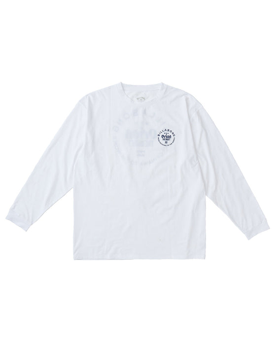 BILLABONG メンズ ORION BEER x BILLABONG COLLECTION ORION THE DRAFT ラッシュガードロンT  【2024年夏モデル】