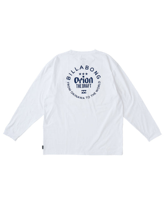 BILLABONG メンズ ORION BEER x BILLABONG COLLECTION ORION THE DRAFT ラッシュガードロンT  【2024年夏モデル】