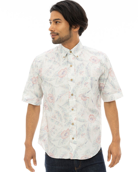 【OUTLET】【直営店限定】BILLABONG x 鎌倉シャツ メンズ アロハシャツ 【2024年夏モデル】