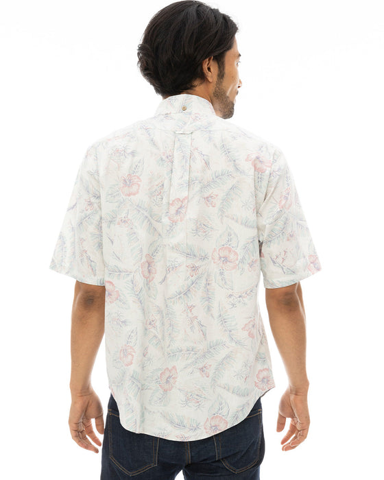 【OUTLET】【直営店限定】BILLABONG x 鎌倉シャツ メンズ アロハシャツ 【2024年夏モデル】
