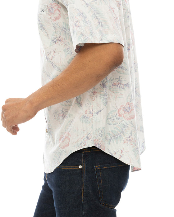 【OUTLET】【直営店限定】BILLABONG x 鎌倉シャツ メンズ アロハシャツ 【2024年夏モデル】