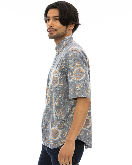 【OUTLET】【直営店限定】BILLABONG x 鎌倉シャツ メンズ アロハシャツ 【2024年夏モデル】