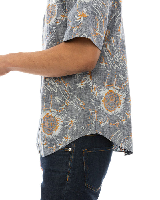 【OUTLET】【直営店限定】BILLABONG x 鎌倉シャツ メンズ アロハシャツ 【2024年夏モデル】