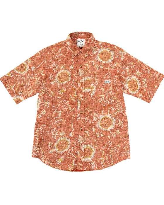 【OUTLET】【直営店限定】BILLABONG x 鎌倉シャツ メンズ アロハシャツ 【2024年夏モデル】