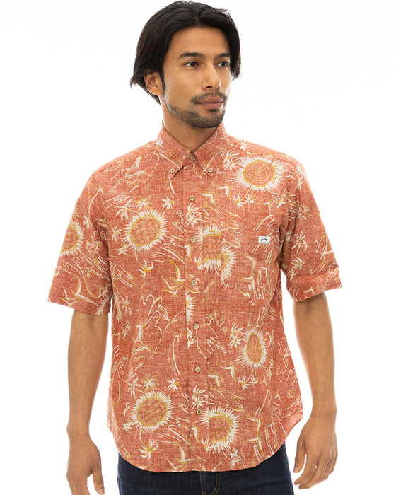 【OUTLET】【直営店限定】BILLABONG x 鎌倉シャツ メンズ アロハシャツ 【2024年夏モデル】