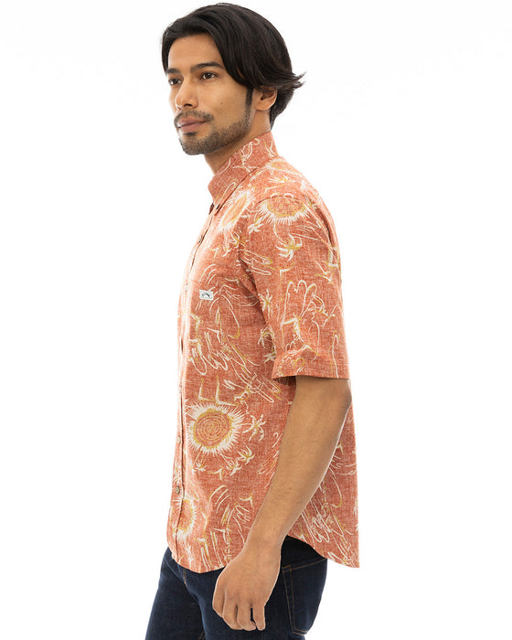【OUTLET】【直営店限定】BILLABONG x 鎌倉シャツ メンズ アロハシャツ 【2024年夏モデル】