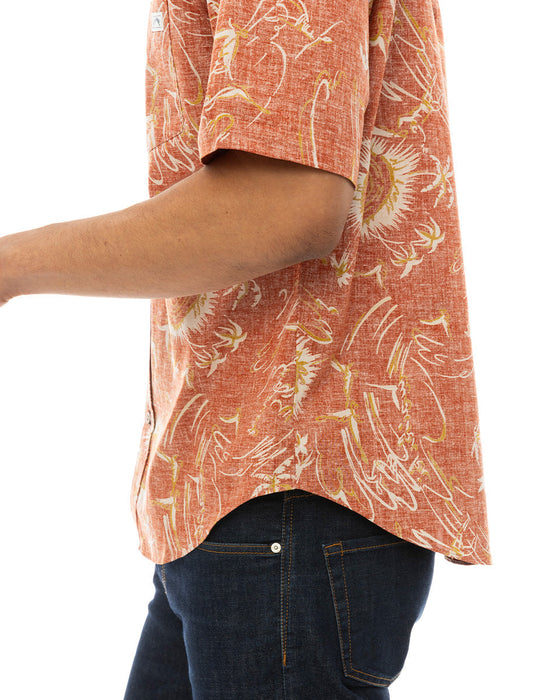 【OUTLET】【直営店限定】BILLABONG x 鎌倉シャツ メンズ アロハシャツ 【2024年夏モデル】