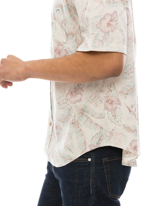 【OUTLET】【直営店限定】BILLABONG x 鎌倉シャツ メンズ アロハシャツ 【2024年夏モデル】