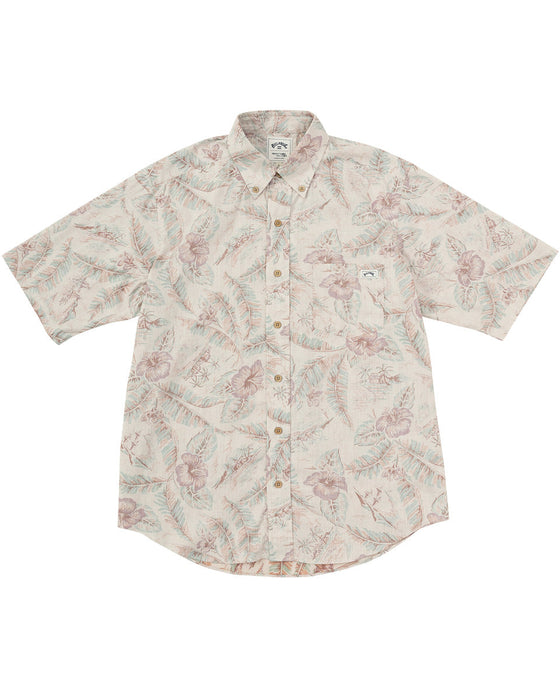 【OUTLET】【直営店限定】BILLABONG x 鎌倉シャツ メンズ アロハシャツ 【2024年夏モデル】