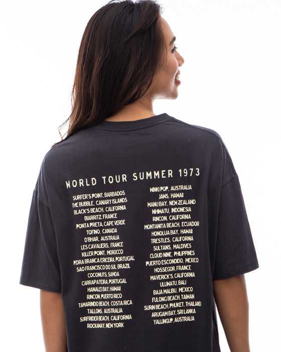 【OUTLET】BILLABONG レディース SINCE 73 LOOSE TEE Ｔシャツ 【2024年夏モデル】