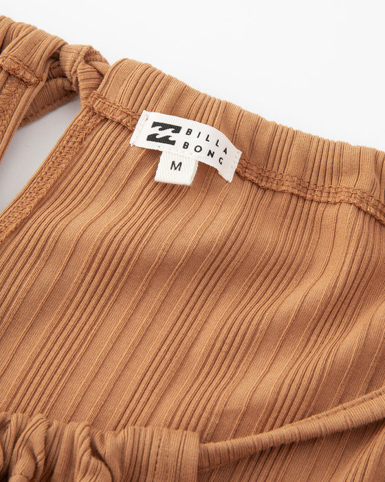 【OUTLET】BILLABONG レディース 【CHILLWEAR】 RIB ONE PIECE ワンピース 【2024年夏モデル】