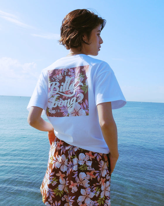 OUTLET】BILLABONG レディース PRINT SHORT BOARDSHORTS ボードショーツ/サーフトランクス CRC0