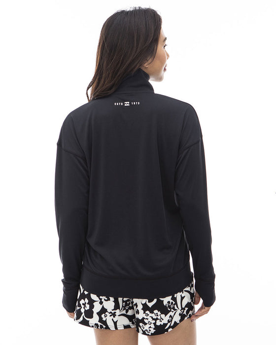 【OUTLET】BILLABONG レディース HIGH NECK LOOSE LS RASHGUARD ラッシュガード 【2024年夏モデル】