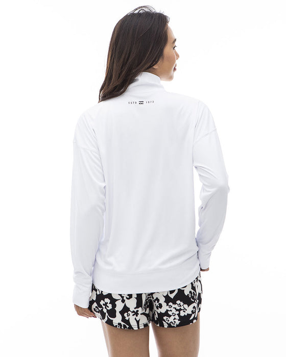 【OUTLET】BILLABONG レディース HIGH NECK LOOSE LS RASHGUARD ラッシュガード 【2024年夏モデル】