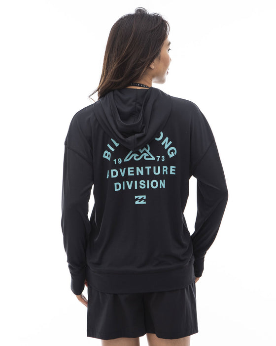 【OUTLET】BILLABONG レディース 【A/Div.】 ADIV ZIP UP LOOSE HOODED RASHGUARD ラッシュガード 【2024年夏モデル】