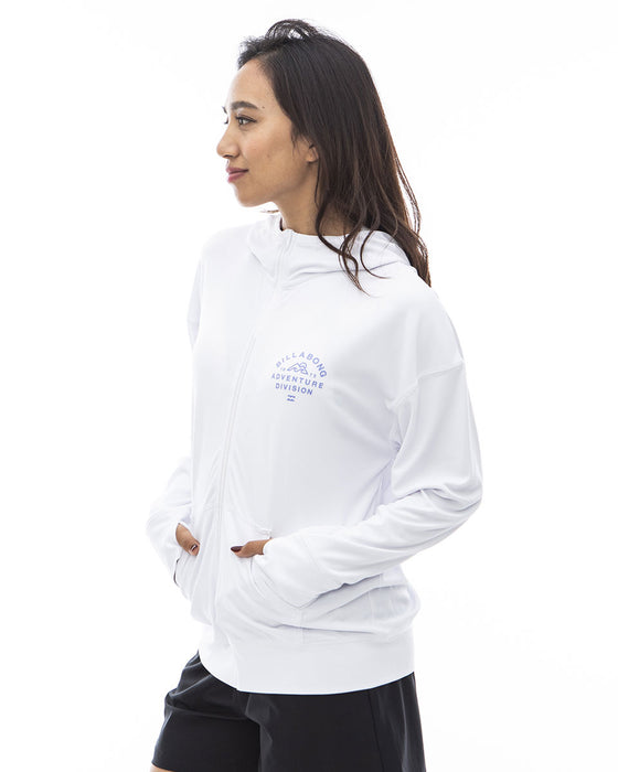 【OUTLET】BILLABONG レディース 【A/Div.】 ADIV ZIP UP LOOSE HOODED RASHGUARD ラッシュガード 【2024年夏モデル】